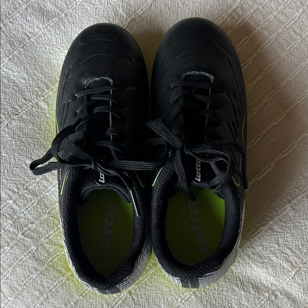 Soccer Cleats and shin guard socks